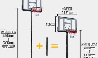 篮球架标准参数 篮球架标准尺寸
